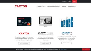 
                            3. Caxton Prepaid Currency Card & International Payment Services