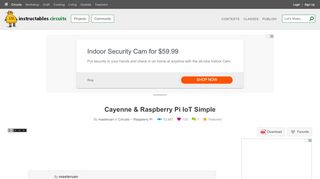 
                            5. Cayenne & Raspberry Pi IoT Simple: 7 Steps (with Pictures)