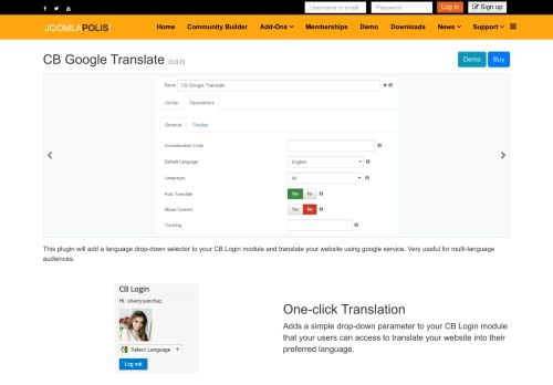 
                            11. CB Google Translate - Community Builder
