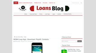 
                            9. CBA Loop App - Loans Kenya Blog