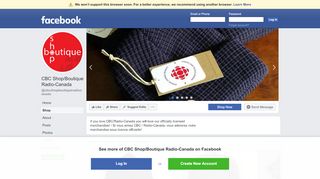 
                            7. CBC Shop/Boutique Radio-Canada - Shop | Facebook