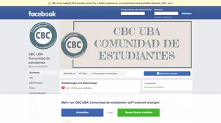 
                            3. CBC UBA Comunidad de estudiantes - Startseite | Facebook