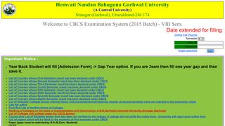 
                            6. CBCS Examination System 2015 batch