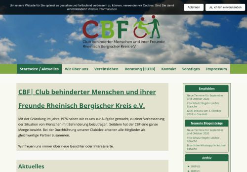 
                            11. CBF Rheinisch Bergischer Kreis e.V. - Startseite / Aktuelles