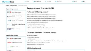 
                            10. CBI Bank Savings Account In uae - Eligibility - MyMoneySouq