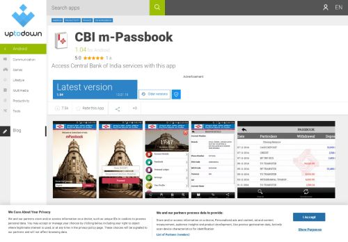 
                            4. CBI m-Passbook 1.04 for Android - Download