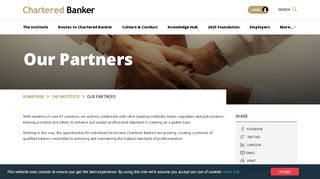 
                            5. CBI | Our Partners - Chartered Banker Institute