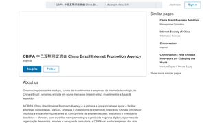 
                            4. CBIPA 中巴互联网促进会 China Brazil Internet Promotion Agency ...