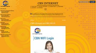 
                            6. CBN Internet — CBN Hotspot to CBN Wi-Fi