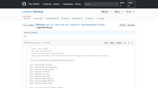 
                            11. CBooking/LoginActivity.java at master · dioscarr/CBooking · GitHub