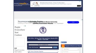 
                            6. CBPBU Result, Cooch Behar Panchanan Barma University Results