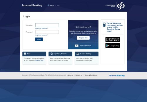 
                            6. CBQ Online Banking - Commercial Bank