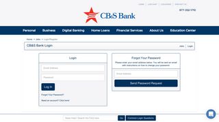
                            12. CB&S Bank Login - CB&S Bank - CB&S Bank Jobs - ApplicantPro
