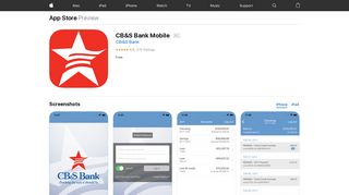 
                            3. CB&S Bank Mobile on the App Store - iTunes - Apple