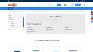 
                            11. CBSE Class 8 - All Subjects Online Study Material From Extramarks