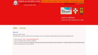 
                            5. CBSE - i Portal - Welcome : DARBARI LAL DAV MODEL SCHOOL ...