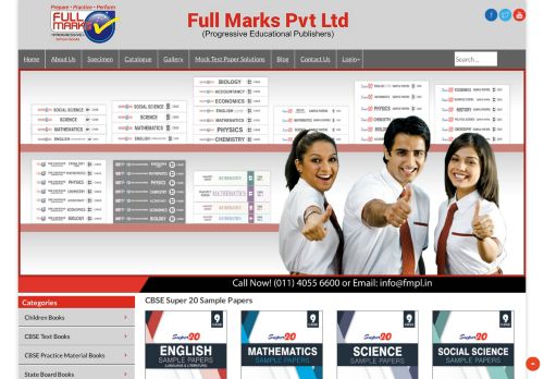 
                            12. CBSE Sample Papers 2019 for Class 9, 10 & 12 - Super 20 - Full Marks