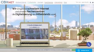 
                            11. CBXNET: Internetprovider, Richtfunk, VPN, Firewall, Event Services