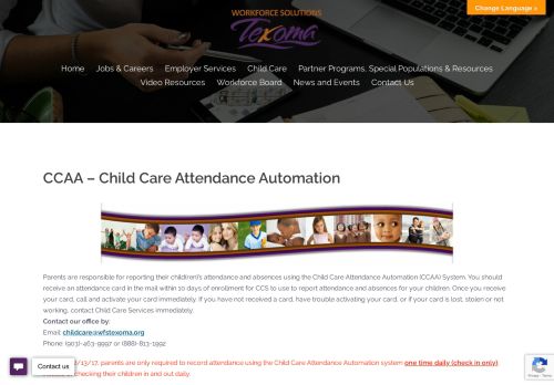 
                            3. CCAA – Child Care Attendance Automation – Workforce Solutions ...