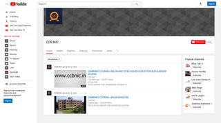 
                            6. CCB NIC - YouTube