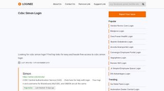 
                            11. Ccbc Simon Login