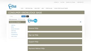 
                            7. CCBill Consumer Help | CCBill Account FAQs