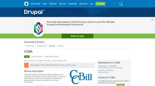 
                            12. CCBill | Drupal.org