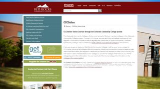 
                            4. CCCOnline | Red Rocks Community College