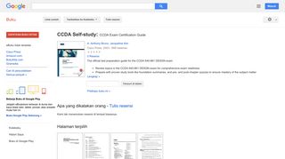 
                            5. CCDA Self-study: CCDA Exam Certification Guide