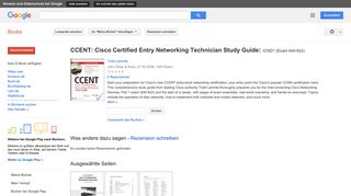 
                            5. CCENT: Cisco Certified Entry Networking Technician Study Guide: ...