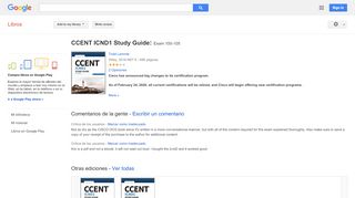 
                            8. CCENT ICND1 Study Guide: Exam 100-105