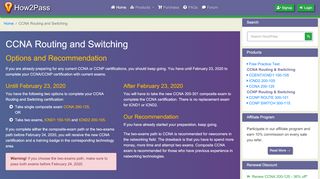 
                            10. CCNA 200-120, ICND1/CCENT 100-101, ICND2 200-101 ... - How2Pass