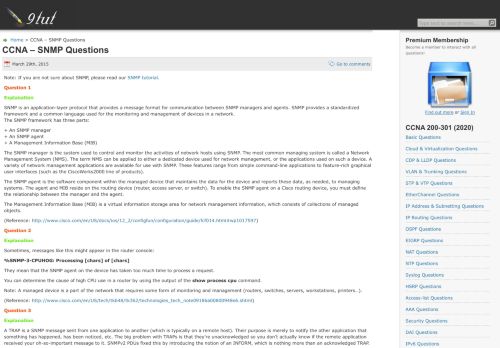 
                            13. CCNA Training » CCNA – SNMP Questions - 9 TUT