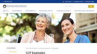 
                            1. CCP Examples | RNANT/NU | The Registered Nurses Association of ...