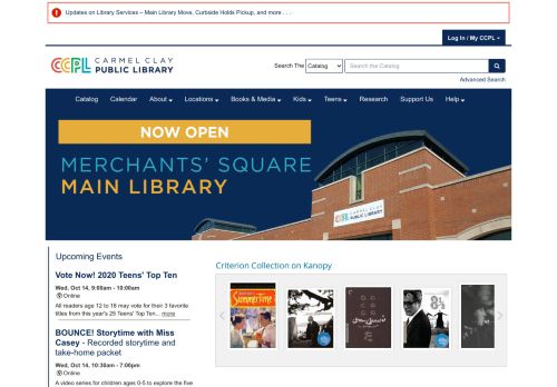 
                            6. CCPL: Winter Reading Program: Login - Carmel Clay Public Library