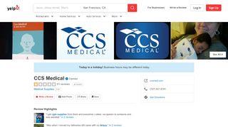 
                            11. CCS Medical - 32 Reviews - Medical Supplies - 14255 49th St N ...