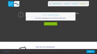 
                            7. CCV SalesPoint | Dé alles-in-één tabletkassa voor ondernemers