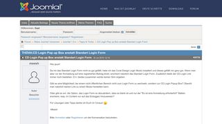 
                            12. CD Login Pop up Box anstatt Standart Login Form - Joomla Forum ...