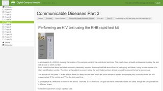 
                            8. CD3-ALL: Performing an HIV test using the KHB rapid test kit