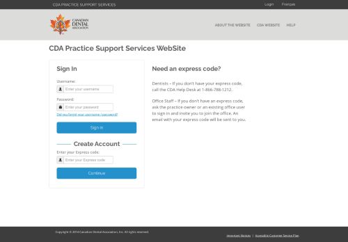 
                            13. CDA Practice Support Services