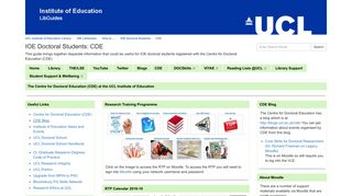 
                            8. CDE - IOE Doctoral Students - IOE LibGuides at Institute of ...