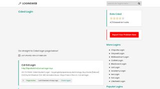 
                            4. Cded Login - LoginsWeb