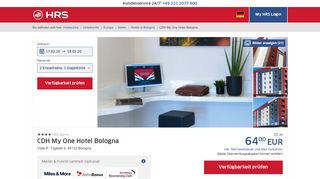 
                            8. CDH My One Hotel Bologna - 4 HRS Sterne Hotel: Bei HRS mit Gratis ...