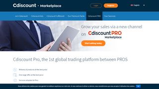 
                            12. Cdiscount PRO - Cdiscount Marketplace