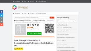 
                            12. Cdm Portugal - Consultoria E Comercialização De Soluções ...