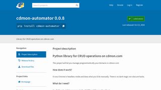 
                            6. cdmon-automator · PyPI