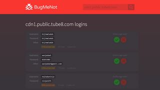 
                            9. cdn1.public.tube8.com passwords - BugMeNot