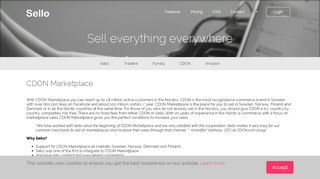 
                            10. CDON Marketplace - Sello