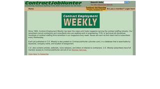 
                            2. CE Weekly - ContractJobHunter powered by Contract Employment ...