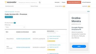 
                            11. Ceabs Serviços S/A - Processos - Pg. 1 | Escavador